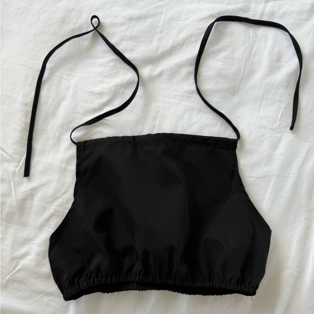 Black Women's Strap Top size Small 4